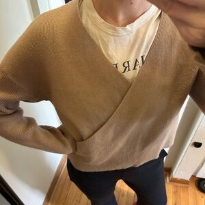 Modern Citizen Anika Faux Wrap Sweater